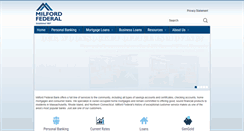 Desktop Screenshot of milfordfederal.com